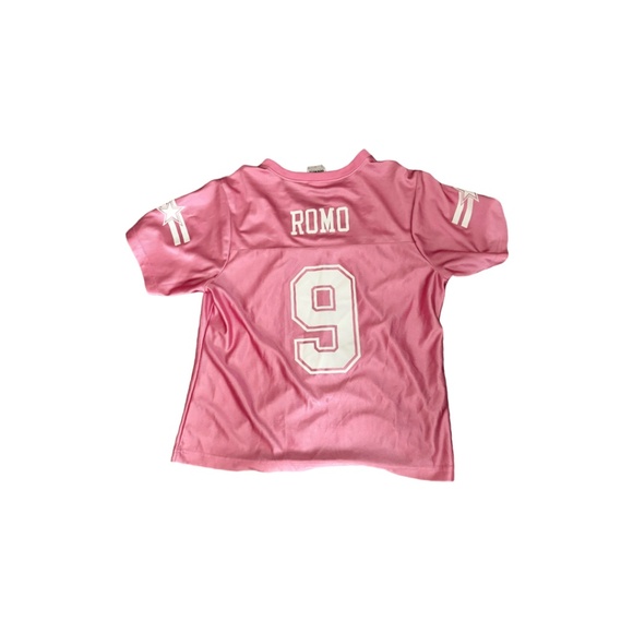 Dallas Cowboys Authentic Other - Dallas Cowboys Tony Romo #9 Pink Youth Large Jersey NFL